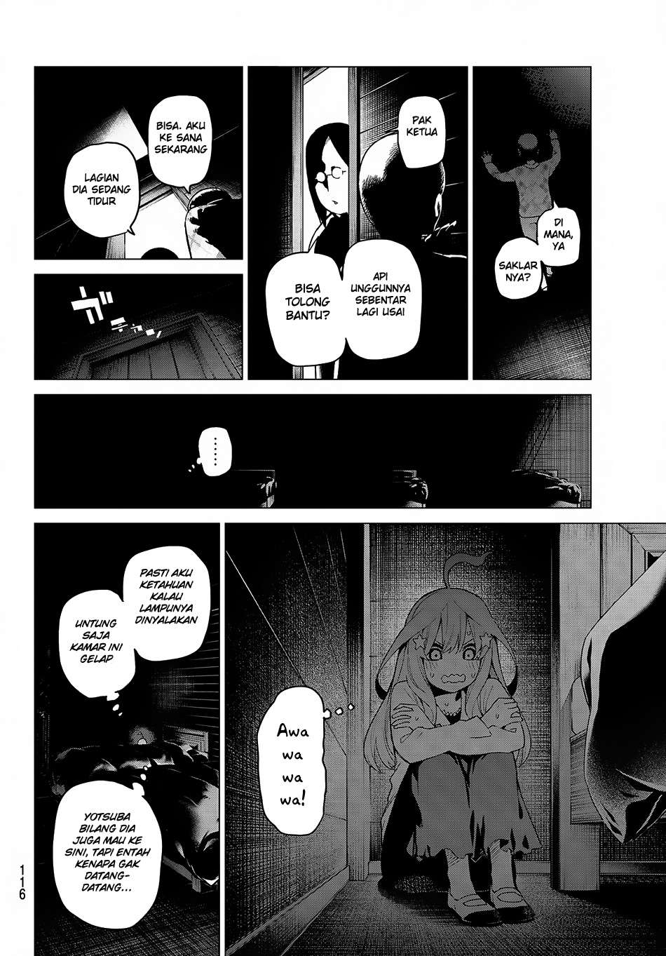 Go-toubun no Hanayome Chapter 31 - halaman 14