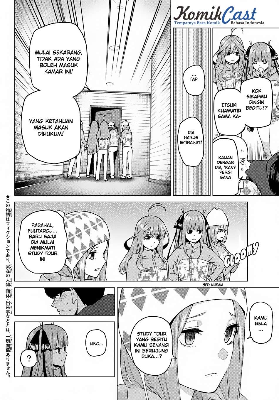 Go-toubun no Hanayome Chapter 31 - halaman 3
