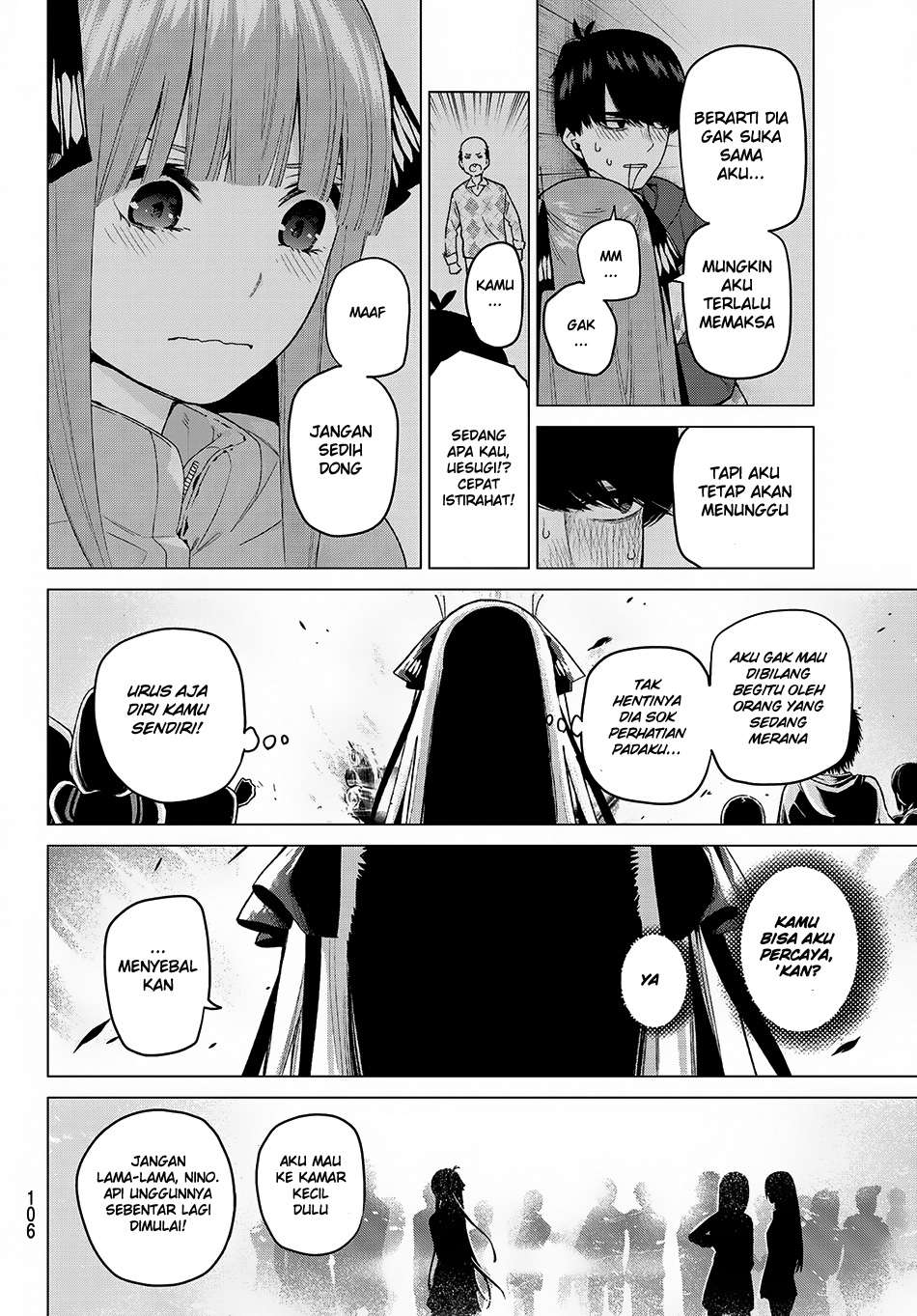 Go-toubun no Hanayome Chapter 31 - halaman 5