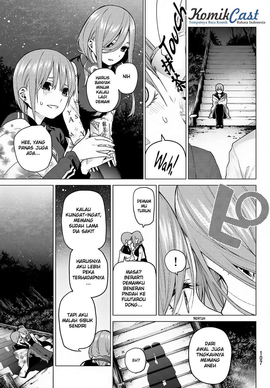 Go-toubun no Hanayome Chapter 31 - halaman 6