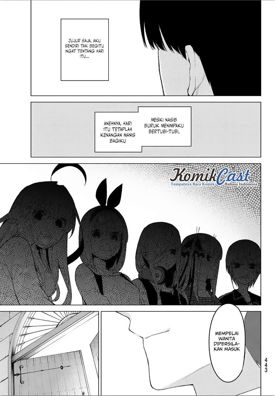 Go-toubun no Hanayome Chapter 32 - halaman 14