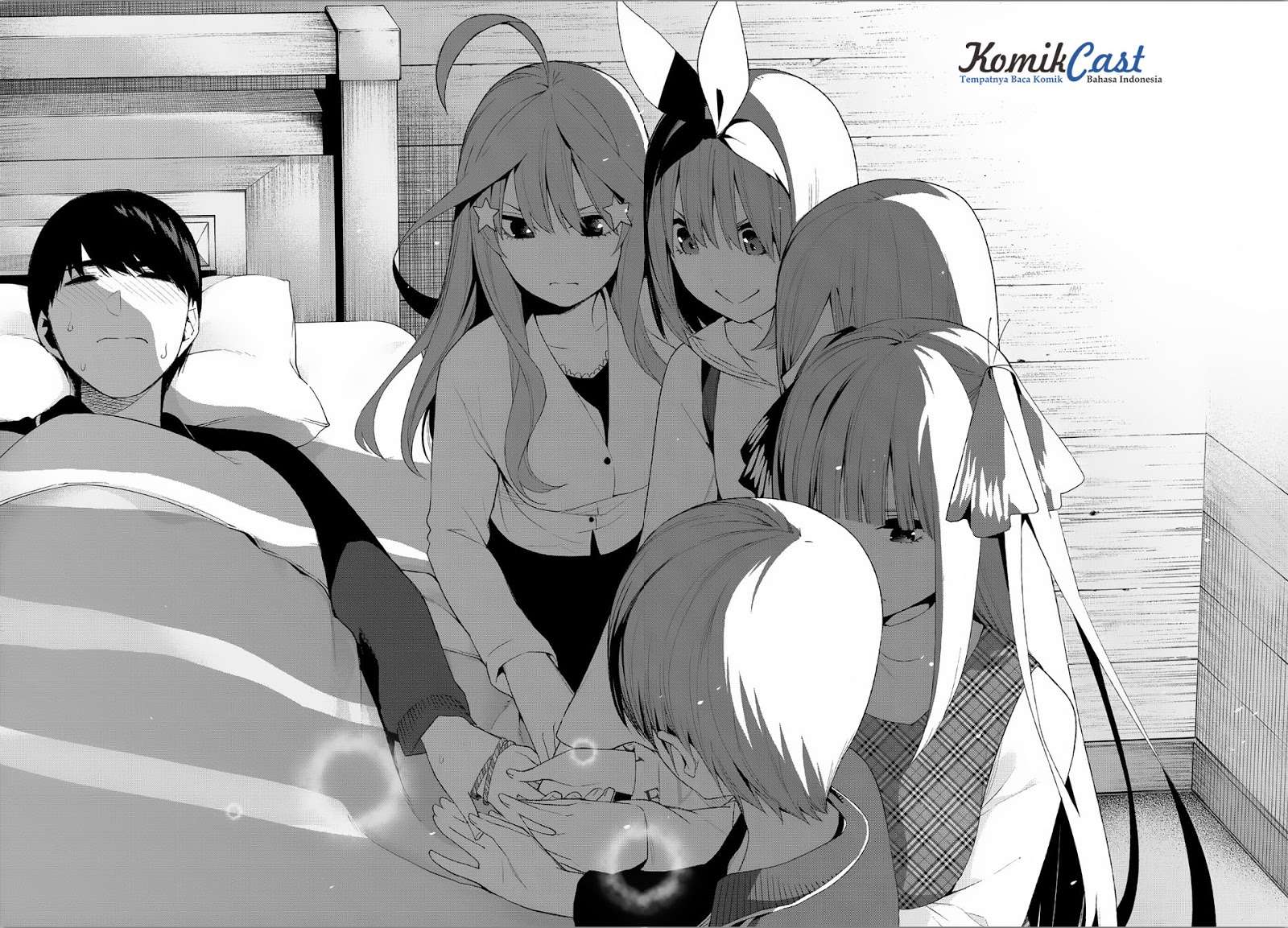 Go-toubun no Hanayome Chapter 32 - halaman 17