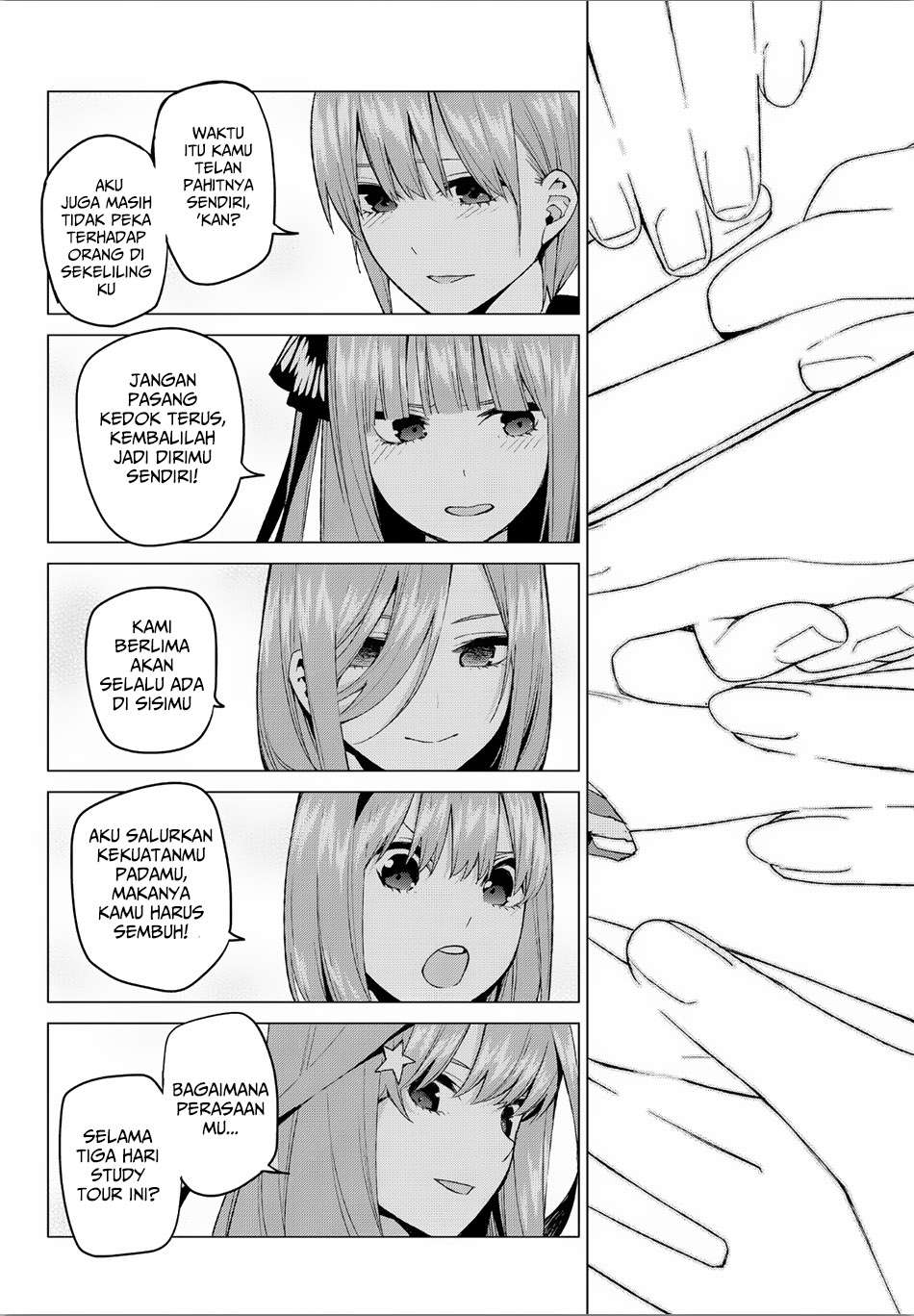 Go-toubun no Hanayome Chapter 32 - halaman 20
