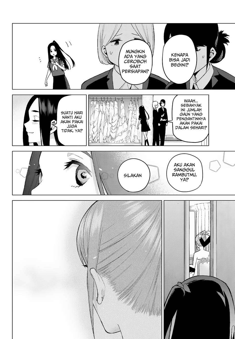 Go-toubun no Hanayome Chapter 32 - halaman 9