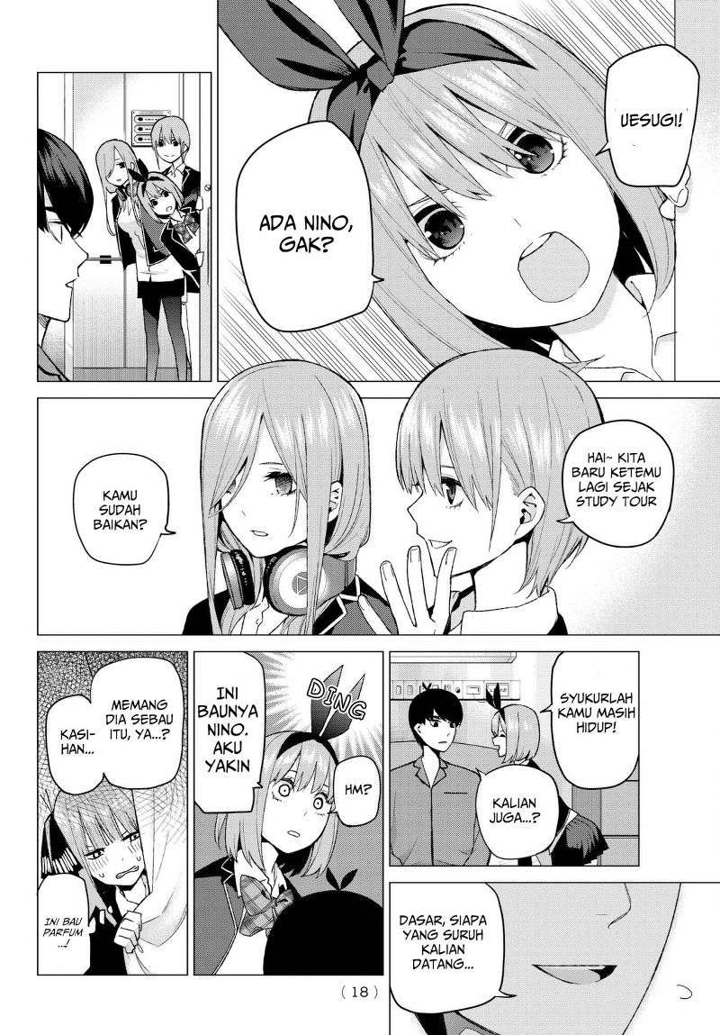 Go-toubun no Hanayome Chapter 33 - halaman 10