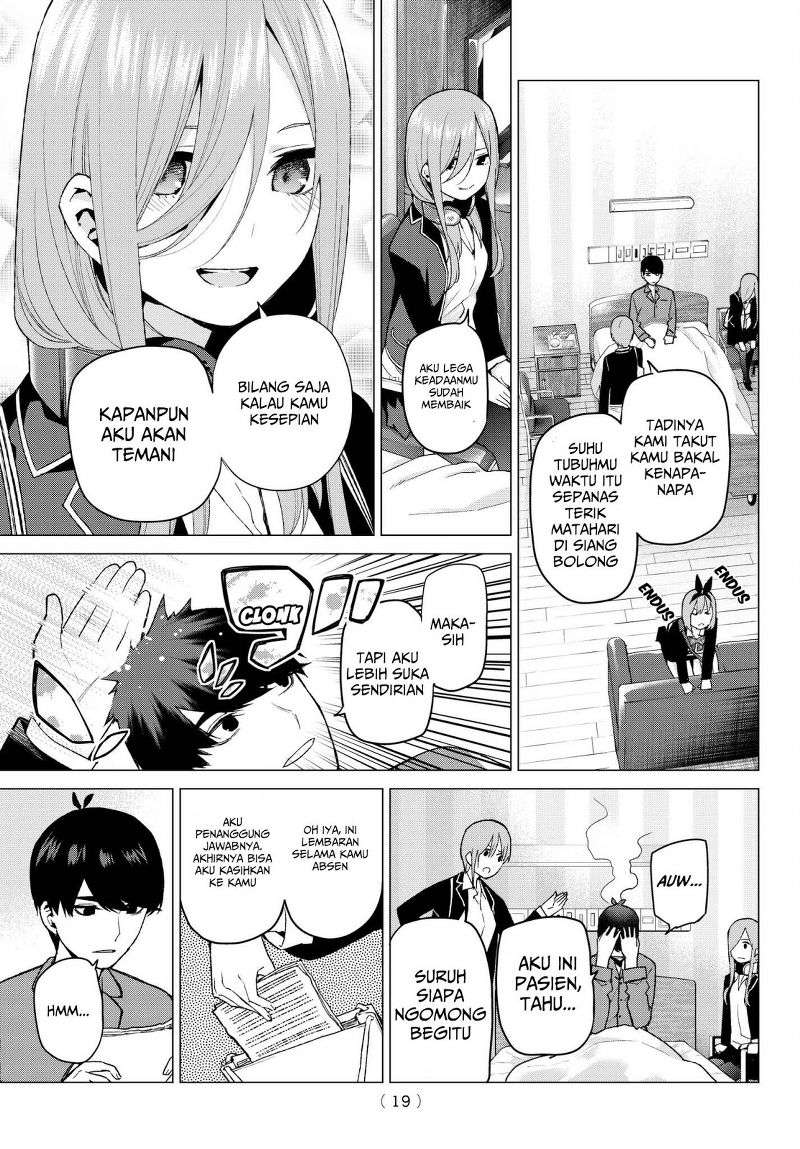 Go-toubun no Hanayome Chapter 33 - halaman 11