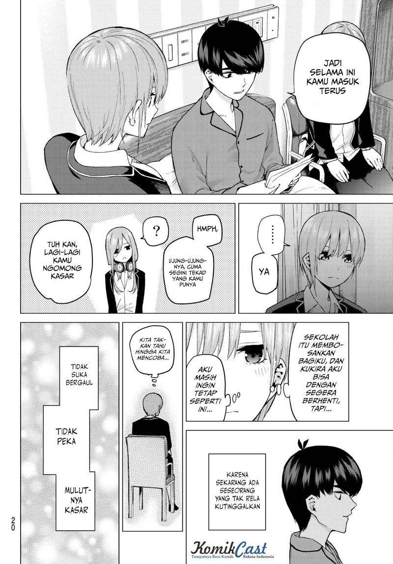 Go-toubun no Hanayome Chapter 33 - halaman 12