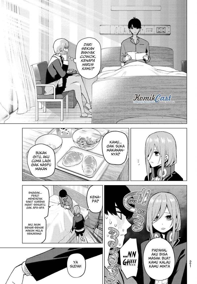Go-toubun no Hanayome Chapter 33 - halaman 13