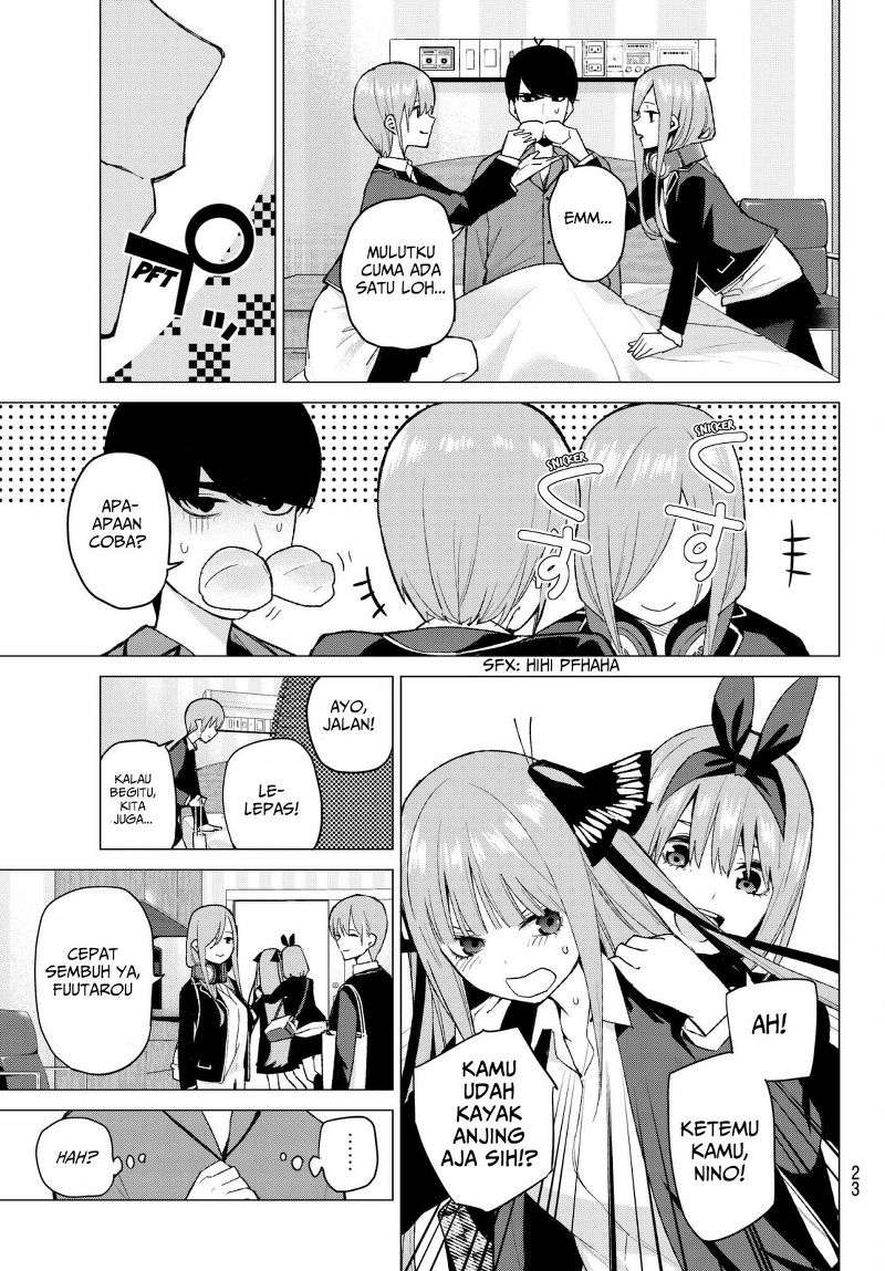 Go-toubun no Hanayome Chapter 33 - halaman 15