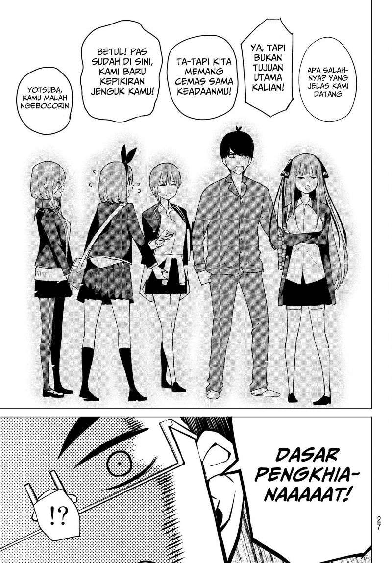 Go-toubun no Hanayome Chapter 33 - halaman 19