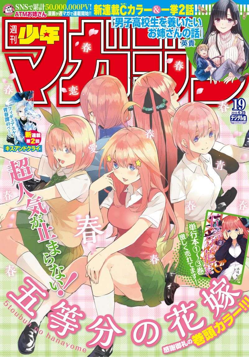 Go-toubun no Hanayome Chapter 33 - halaman 2