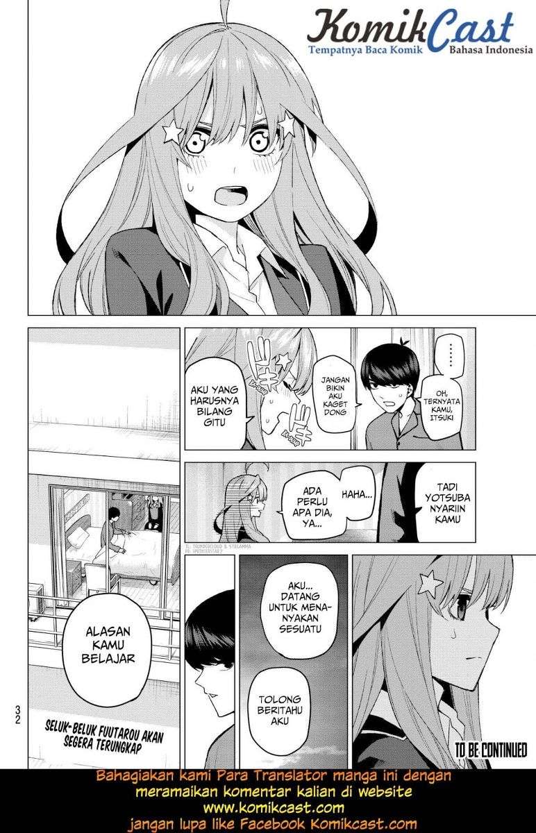 Go-toubun no Hanayome Chapter 33 - halaman 23