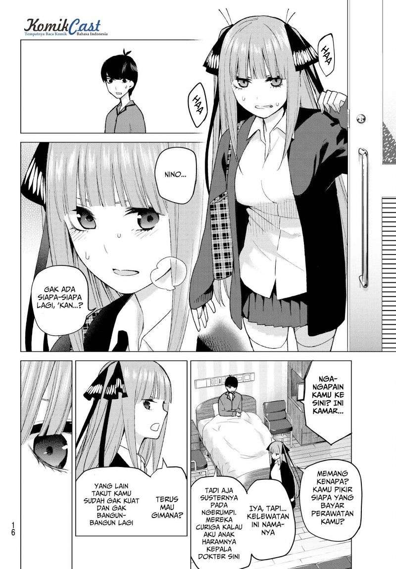 Go-toubun no Hanayome Chapter 33 - halaman 8