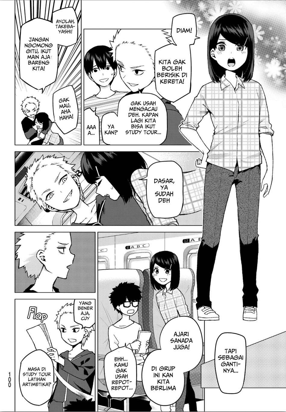 Go-toubun no Hanayome Chapter 34 - halaman 5