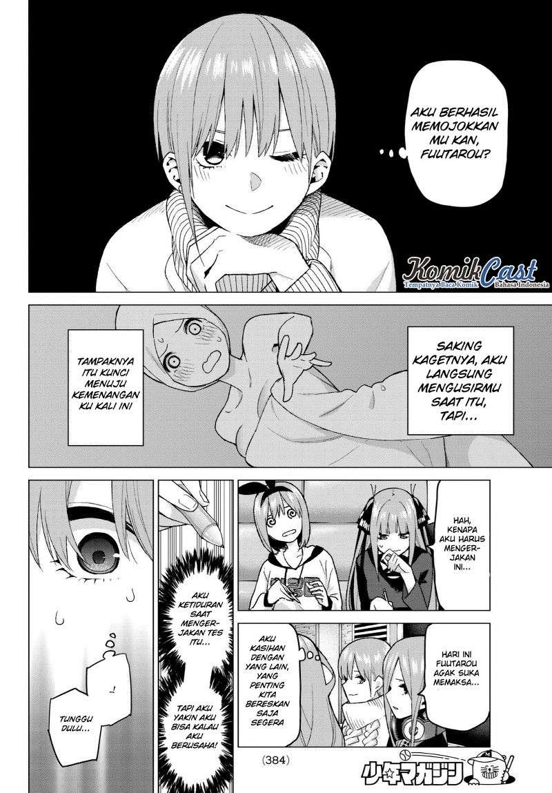 Go-toubun no Hanayome Chapter 35 - halaman 13