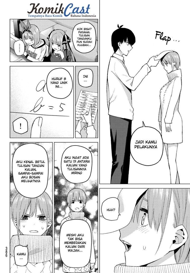 Go-toubun no Hanayome Chapter 35 - halaman 15