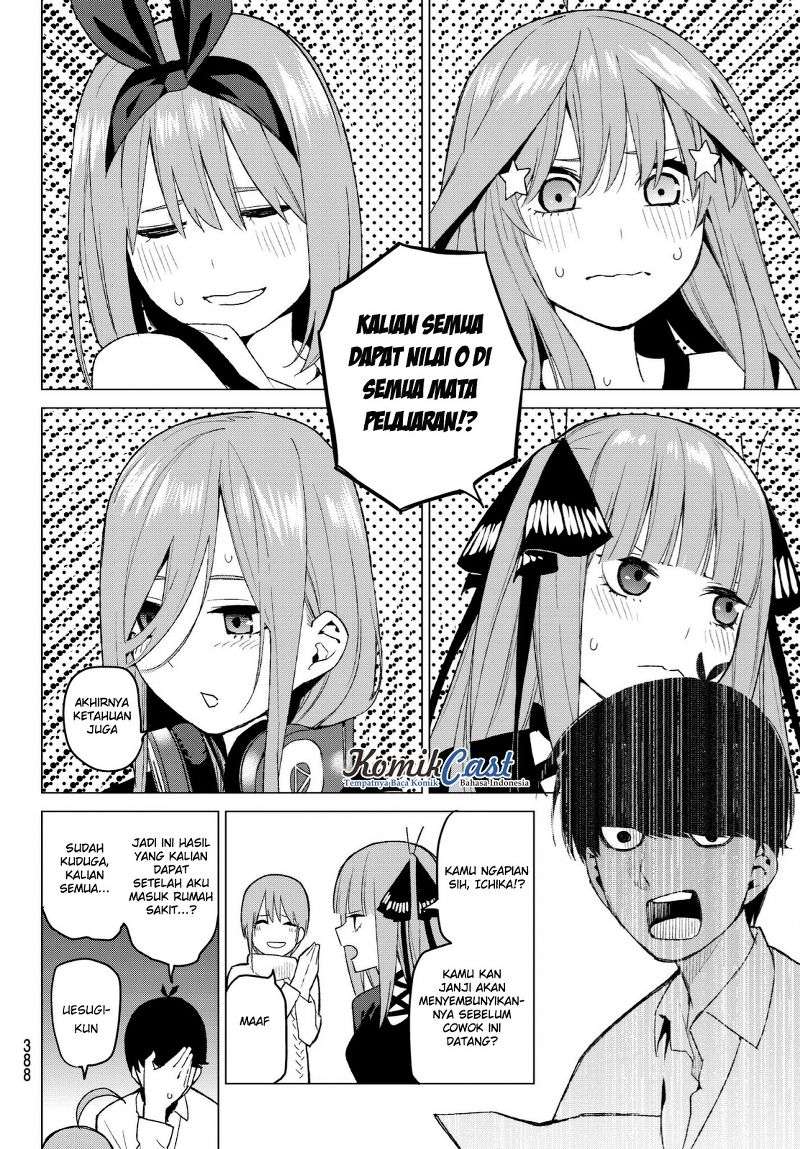 Go-toubun no Hanayome Chapter 35 - halaman 17