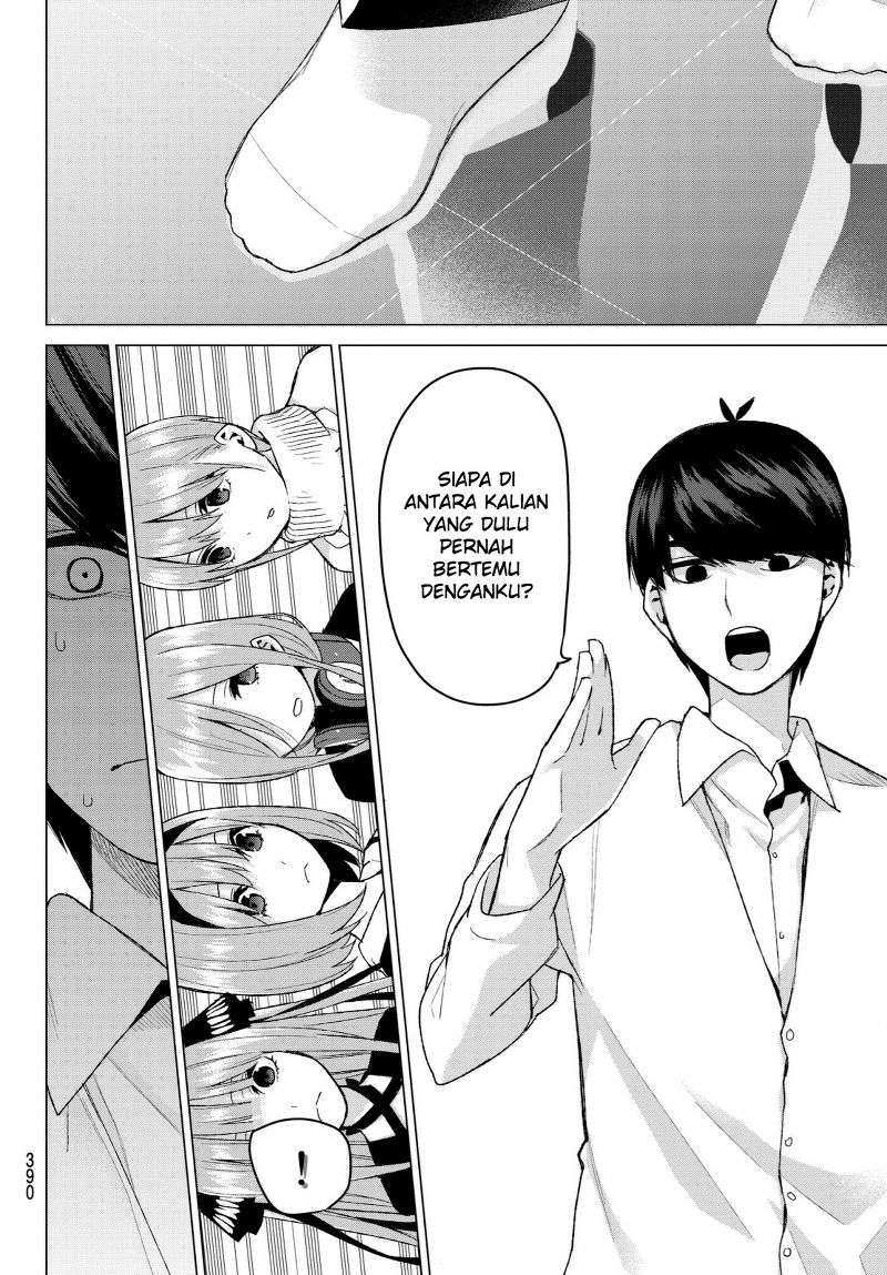 Go-toubun no Hanayome Chapter 35 - halaman 19