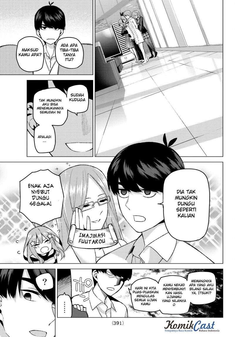 Go-toubun no Hanayome Chapter 35 - halaman 20