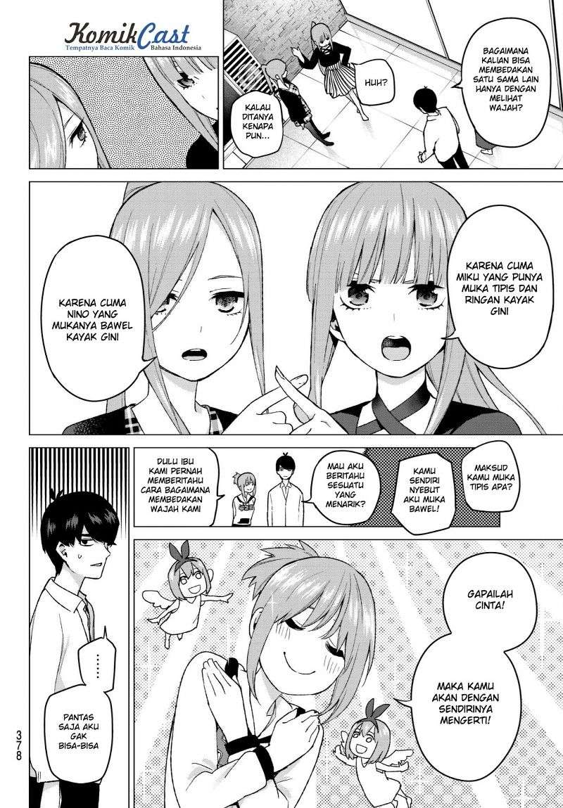 Go-toubun no Hanayome Chapter 35 - halaman 7