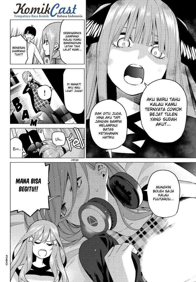 Go-toubun no Hanayome Chapter 35 - halaman 9