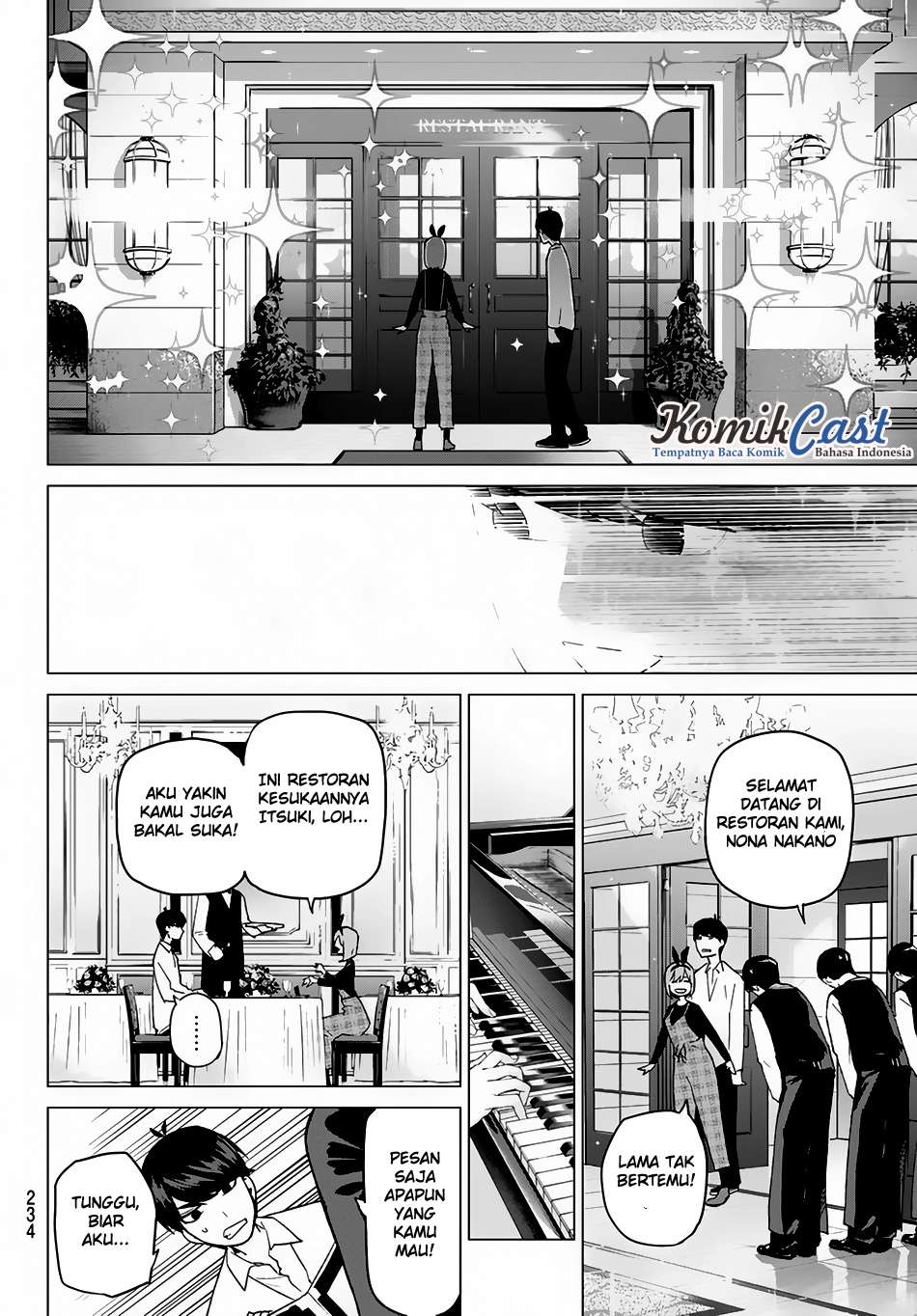 Go-toubun no Hanayome Chapter 36 - halaman 10