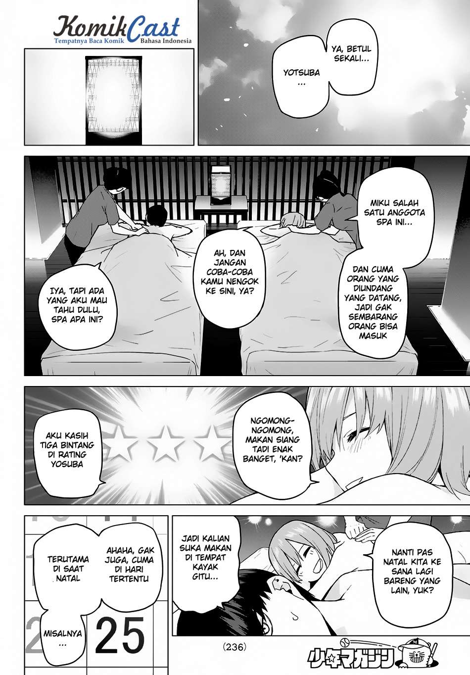 Go-toubun no Hanayome Chapter 36 - halaman 12