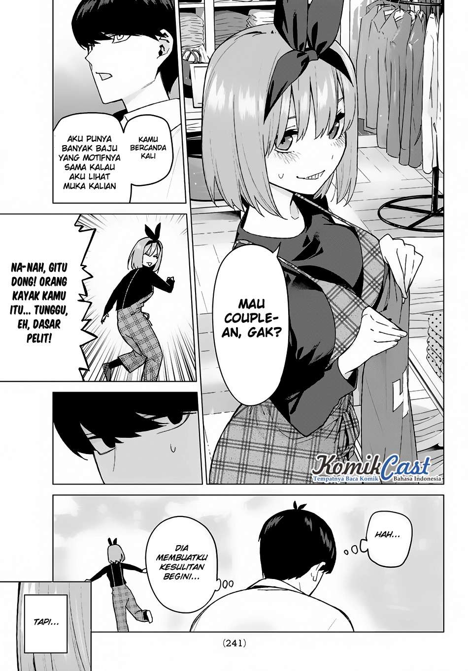 Go-toubun no Hanayome Chapter 36 - halaman 17
