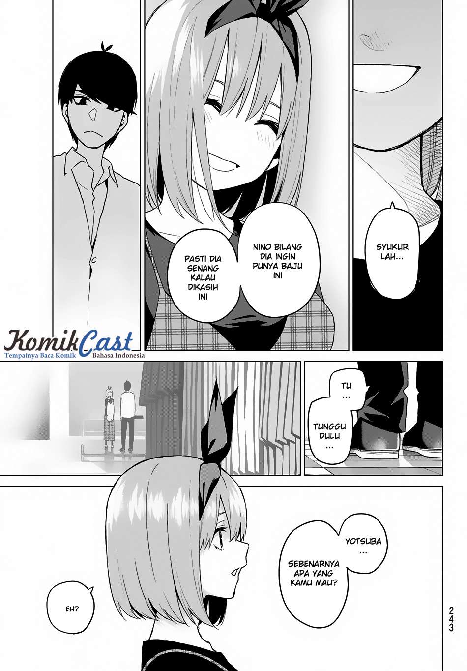Go-toubun no Hanayome Chapter 36 - halaman 19