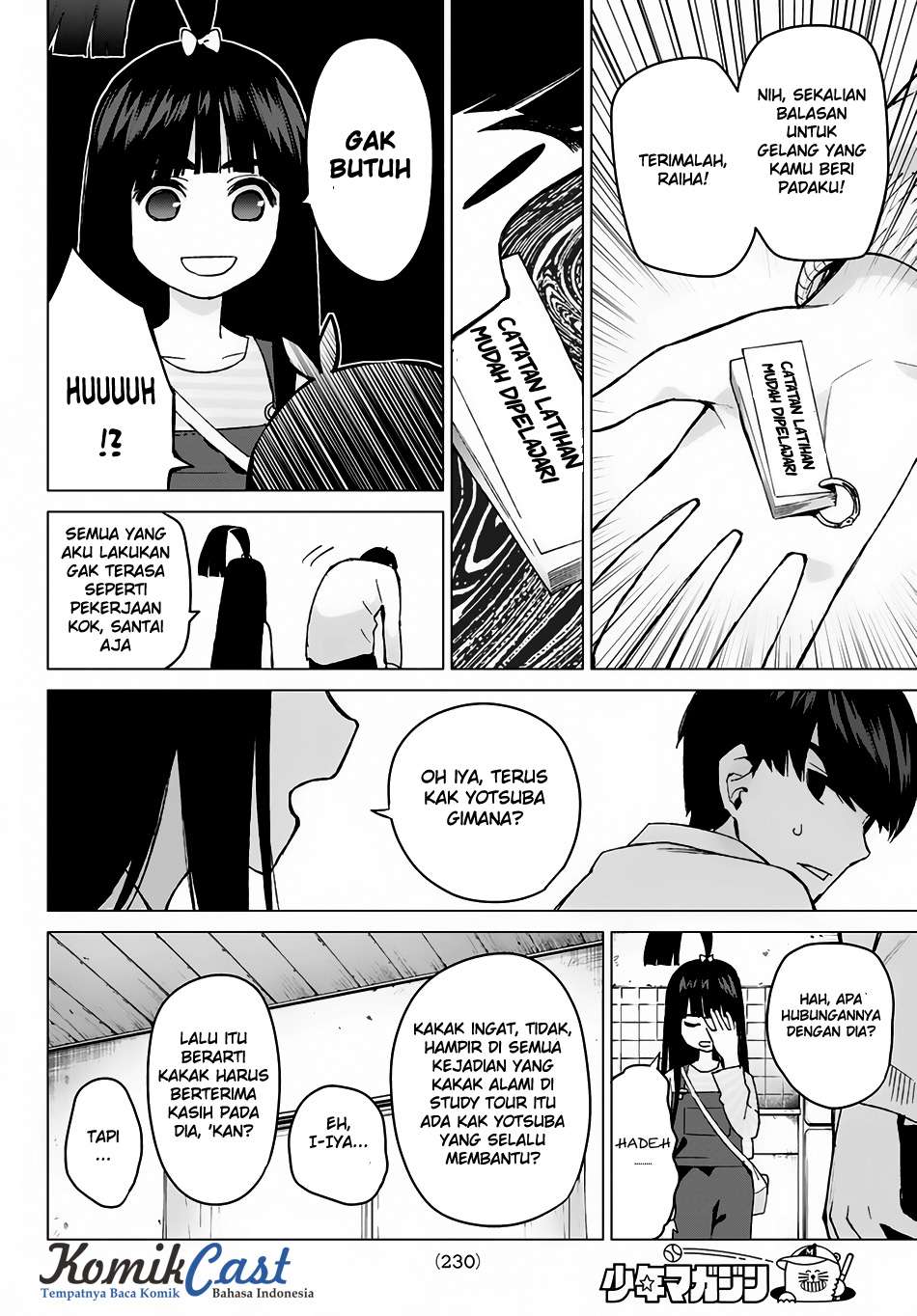 Go-toubun no Hanayome Chapter 36 - halaman 6