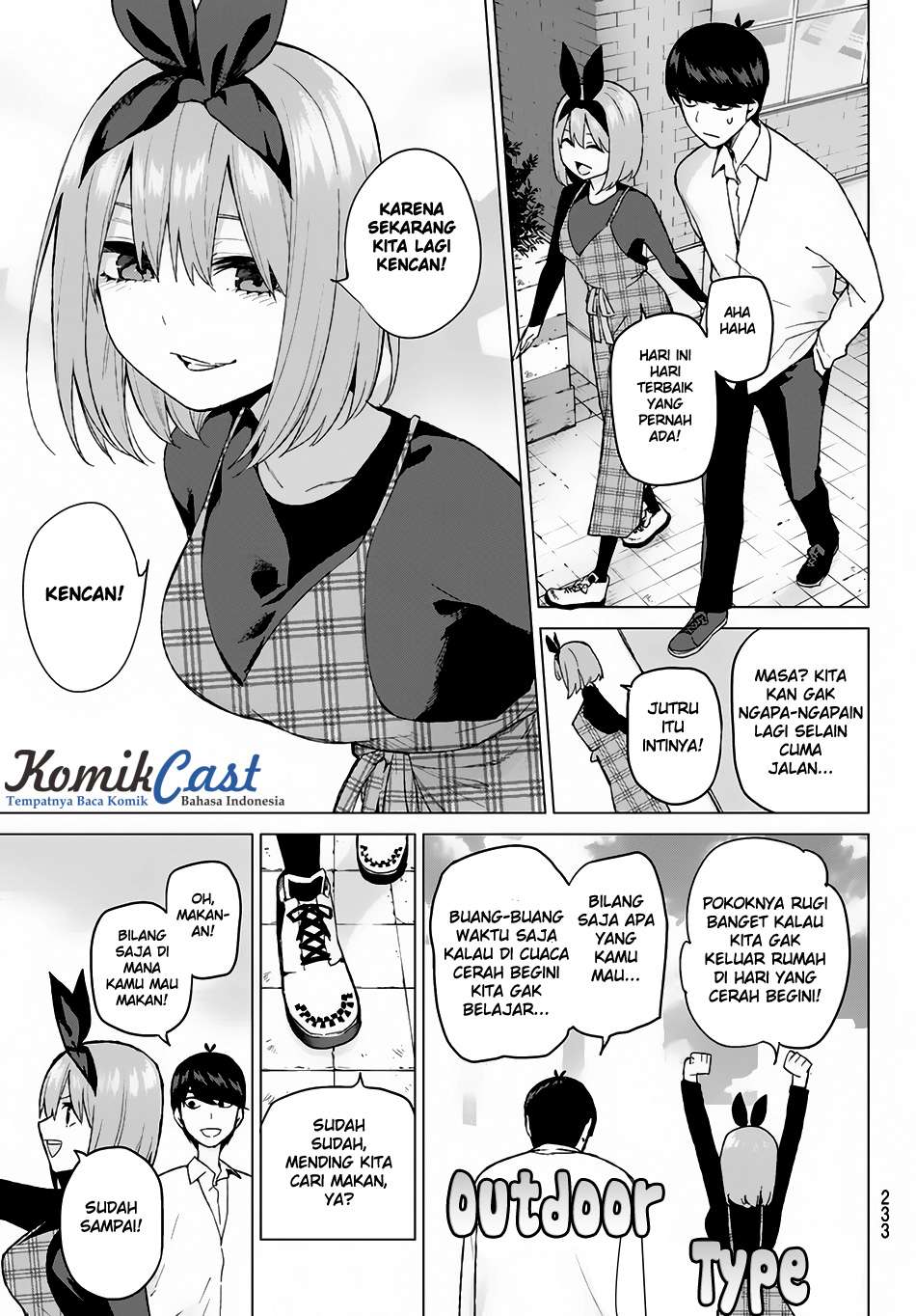 Go-toubun no Hanayome Chapter 36 - halaman 9