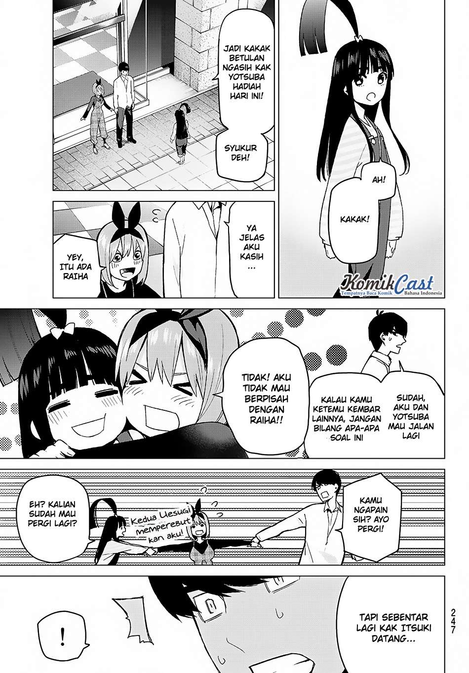 Go-toubun no Hanayome Chapter 37 - halaman 11