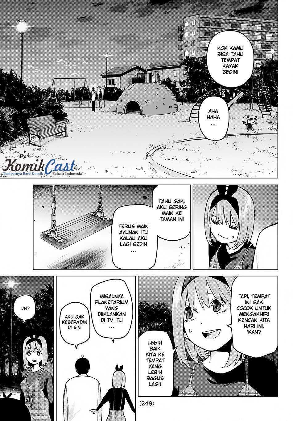 Go-toubun no Hanayome Chapter 37 - halaman 13