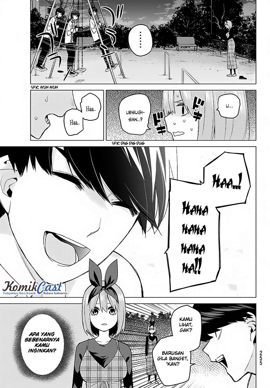Go-toubun no Hanayome Chapter 37 - halaman 18