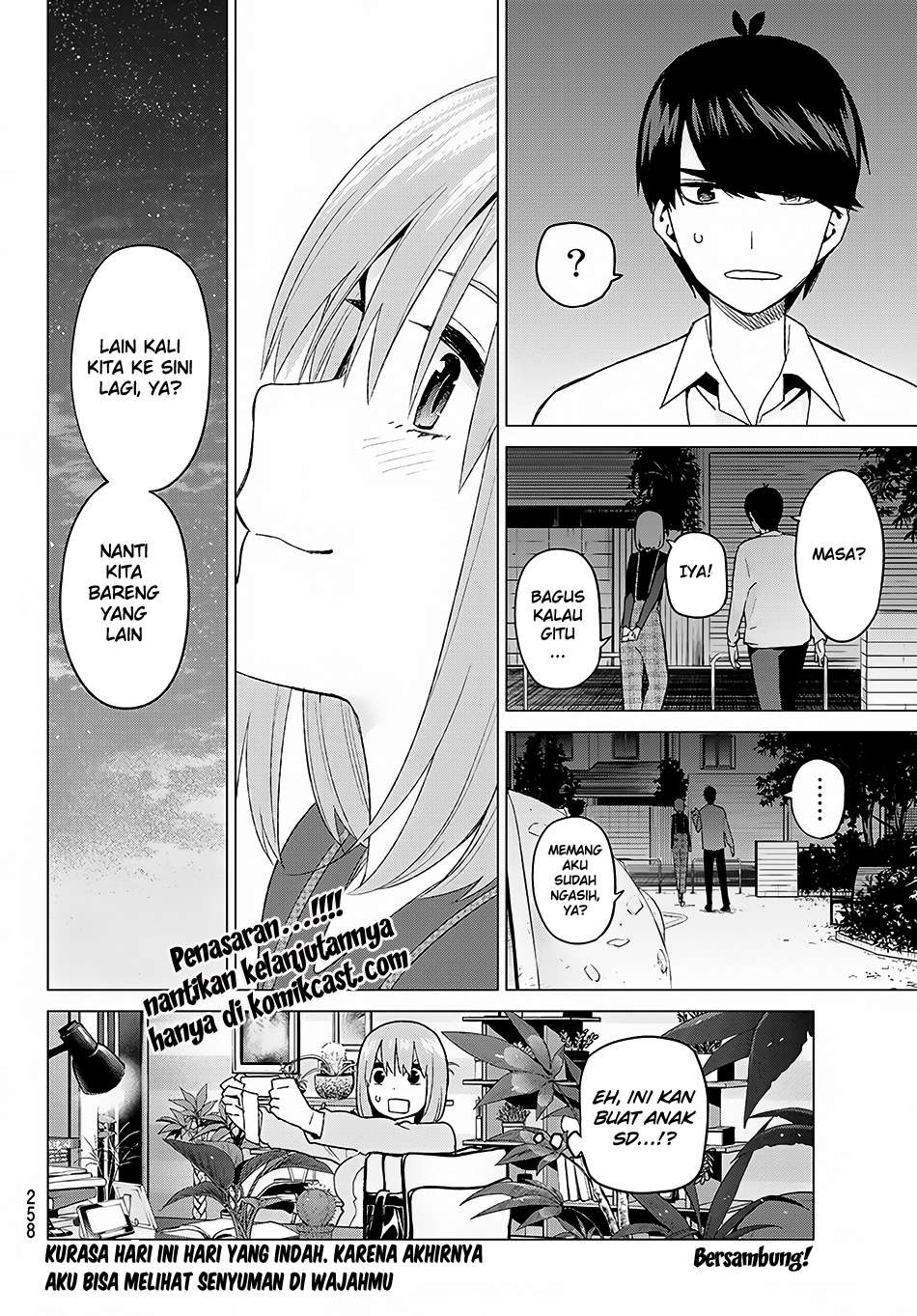 Go-toubun no Hanayome Chapter 37 - halaman 20
