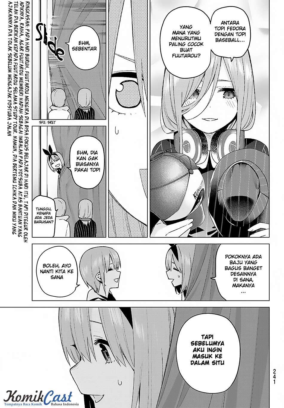 Go-toubun no Hanayome Chapter 37 - halaman 5