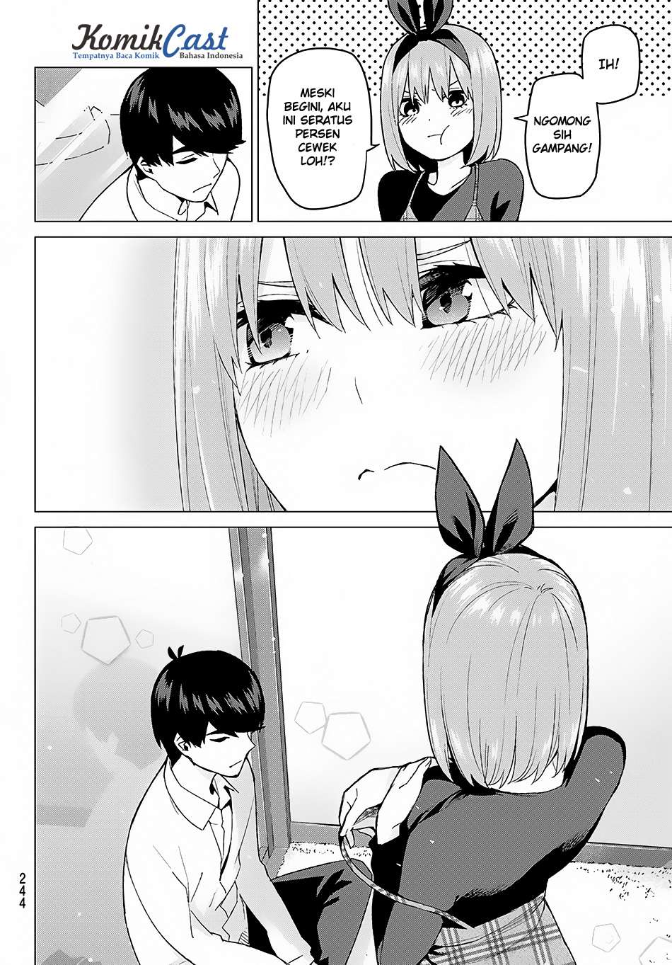 Go-toubun no Hanayome Chapter 37 - halaman 8