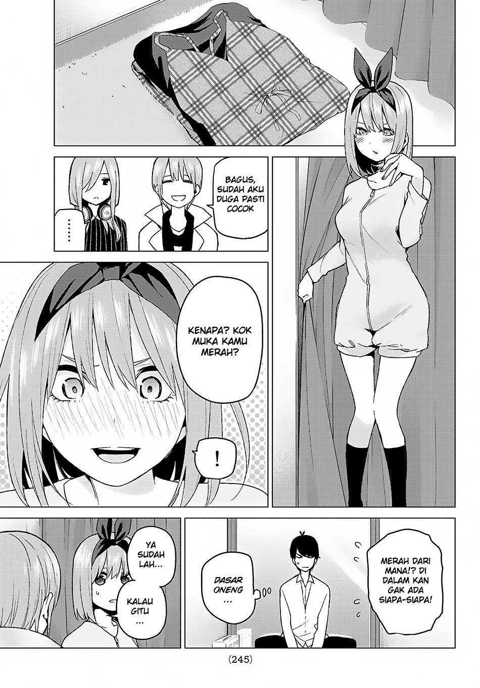 Go-toubun no Hanayome Chapter 37 - halaman 9