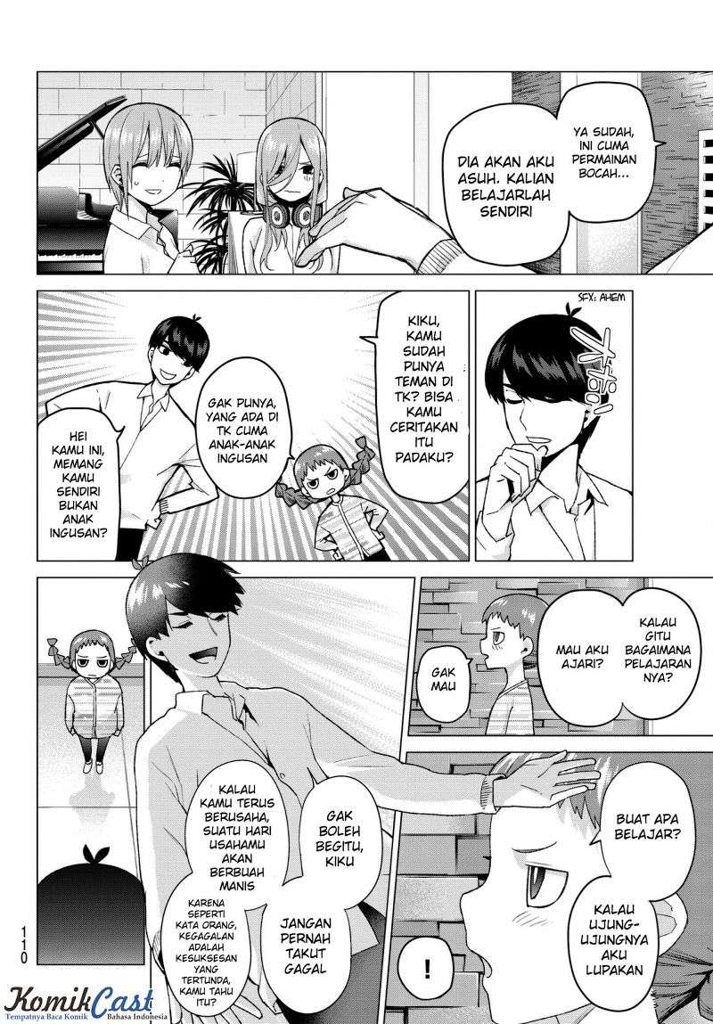 Go-toubun no Hanayome Chapter 38 - halaman 10