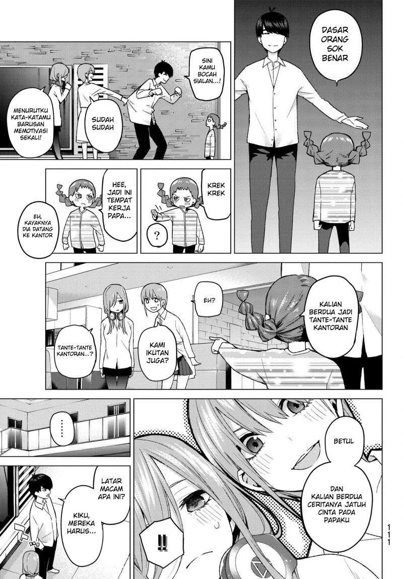 Go-toubun no Hanayome Chapter 38 - halaman 11