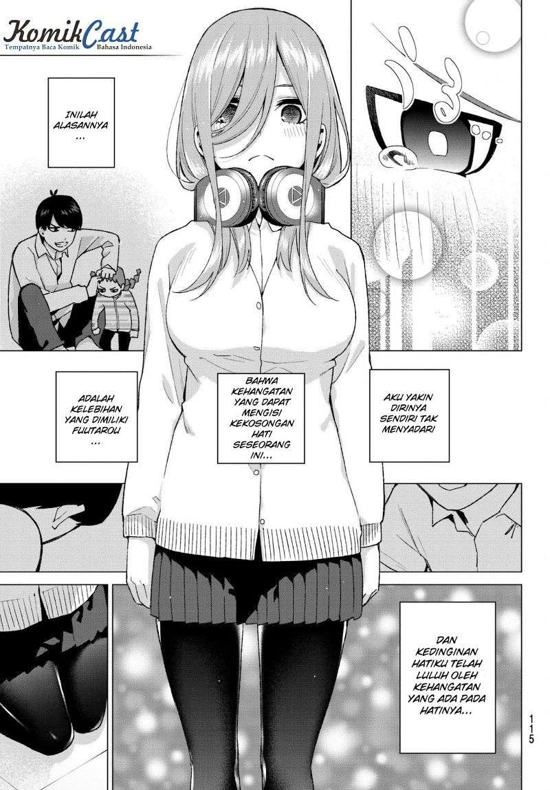 Go-toubun no Hanayome Chapter 38 - halaman 15