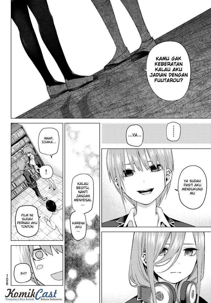 Go-toubun no Hanayome Chapter 38 - halaman 6