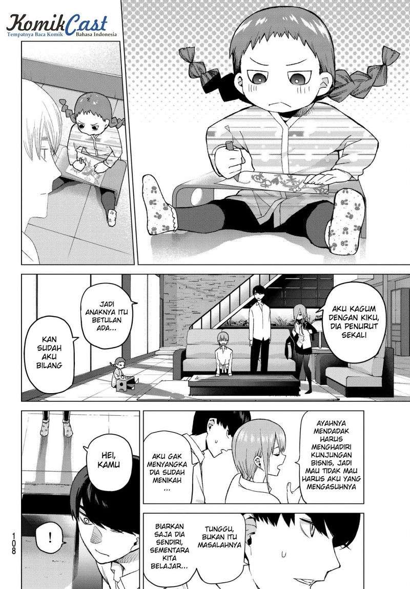 Go-toubun no Hanayome Chapter 38 - halaman 8