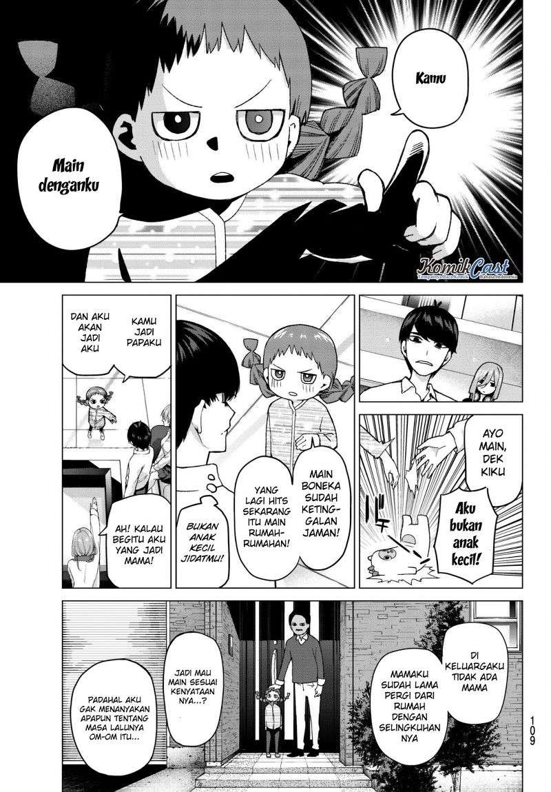 Go-toubun no Hanayome Chapter 38 - halaman 9