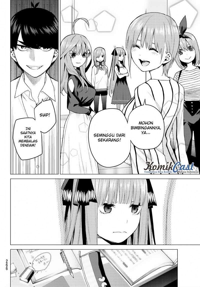 Go-toubun no Hanayome Chapter 39 - halaman 10