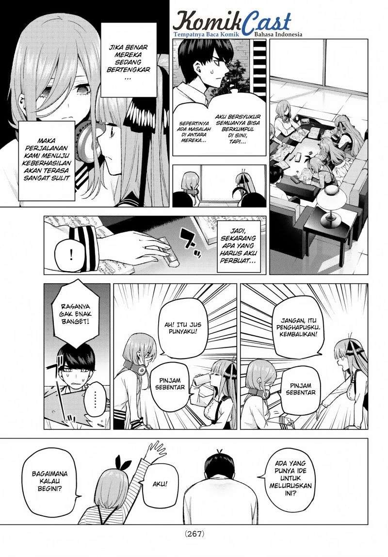 Go-toubun no Hanayome Chapter 39 - halaman 11