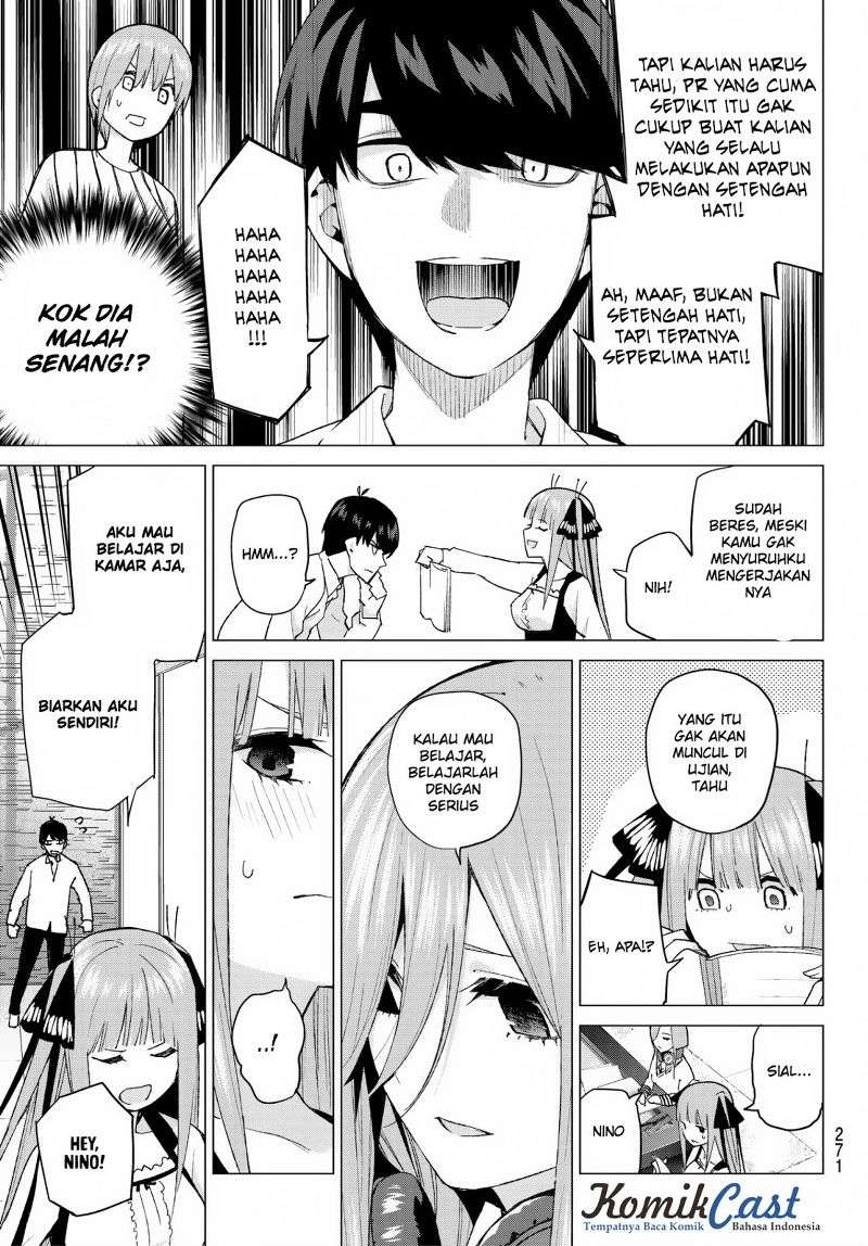 Go-toubun no Hanayome Chapter 39 - halaman 15