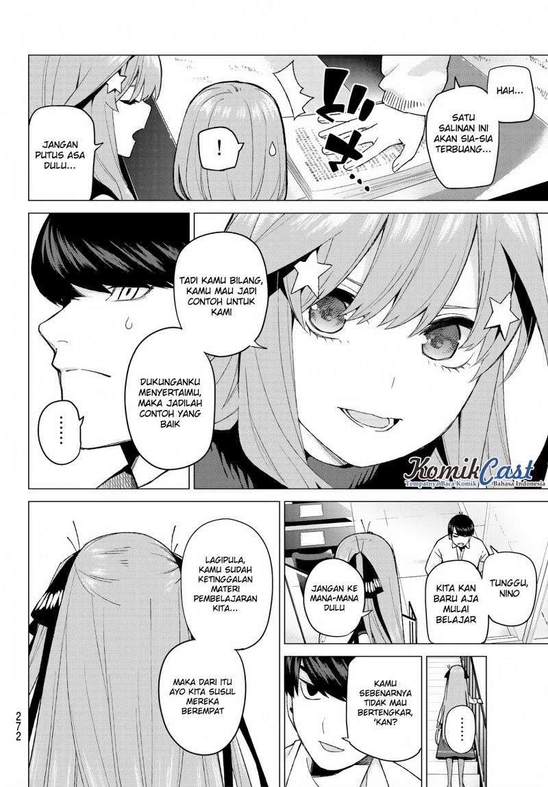 Go-toubun no Hanayome Chapter 39 - halaman 16