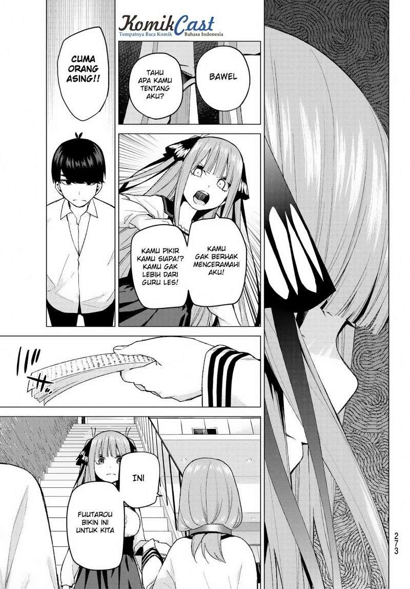 Go-toubun no Hanayome Chapter 39 - halaman 17
