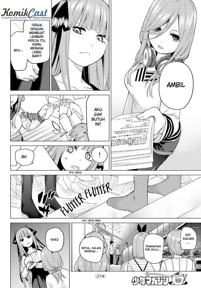 Go-toubun no Hanayome Chapter 39 - halaman 18